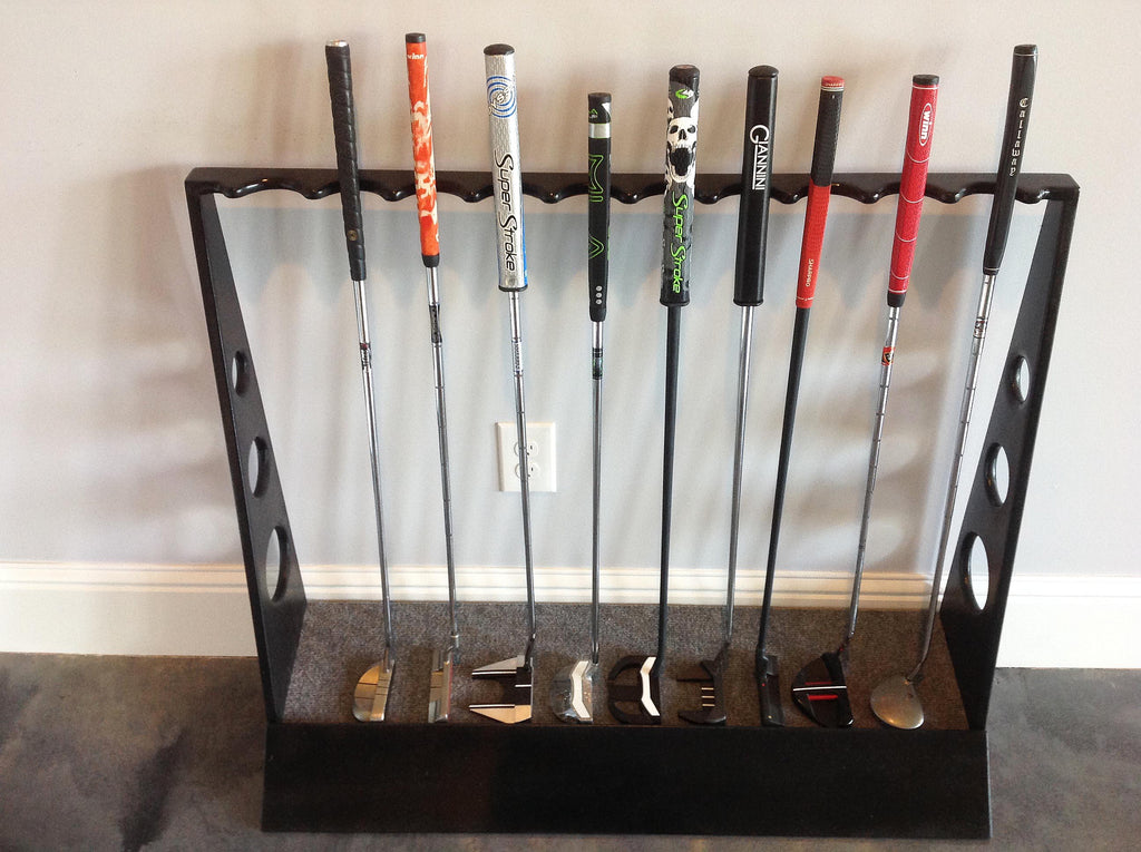 Building A Custom Floor Standing Putter Rack – Golf Gear Box