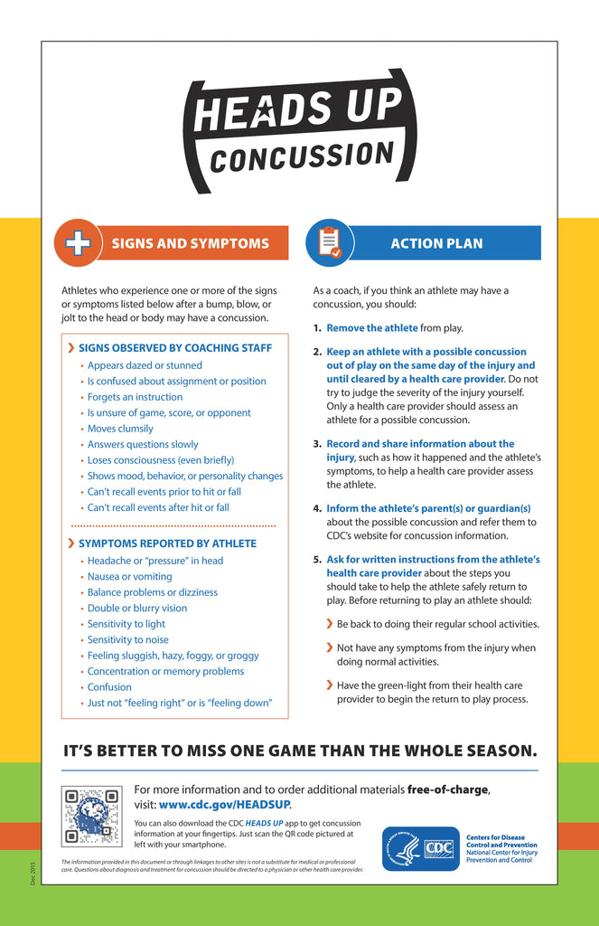 Head Up Youth Sports Concussion