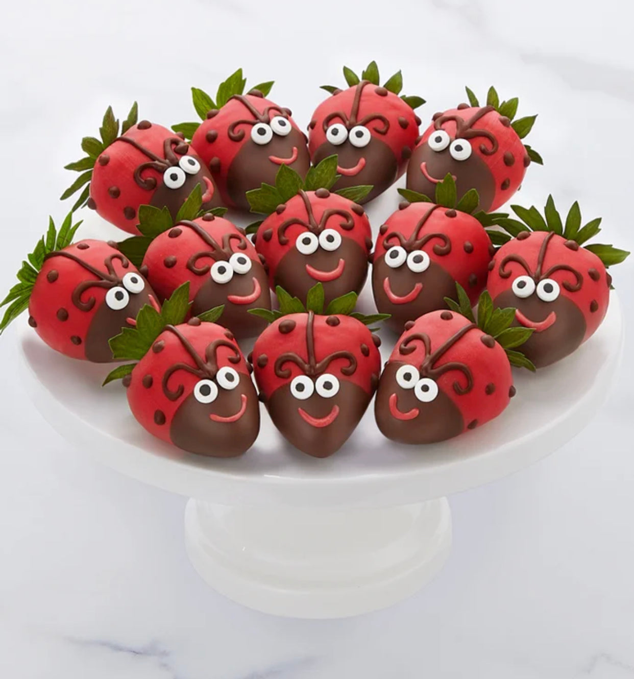 Ladybug Dipped Strawberries
