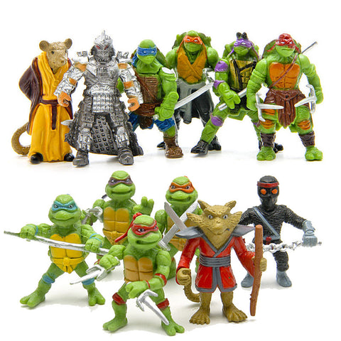 ninja turtle action figure set