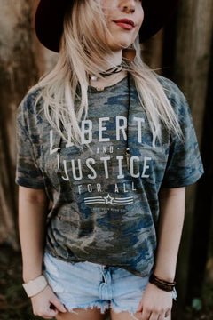 Liberty and Justice Tee