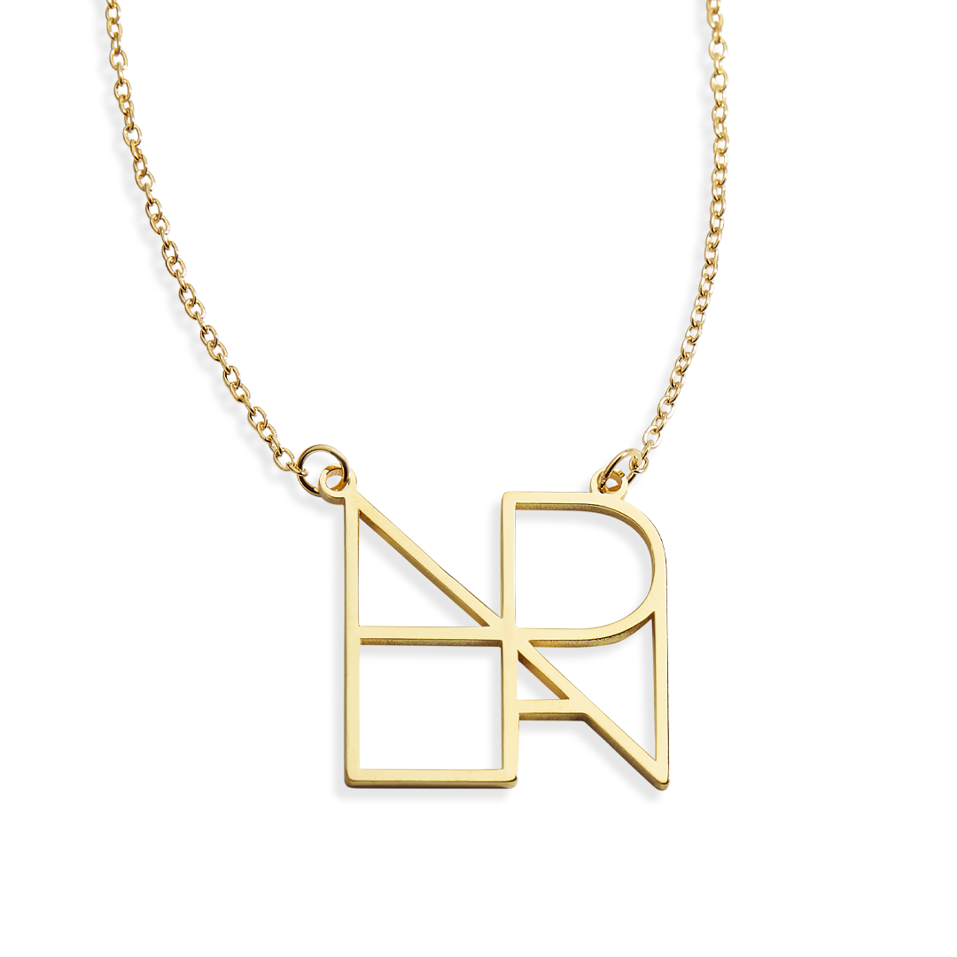 Image of Minimalist Monogram Name Necklace