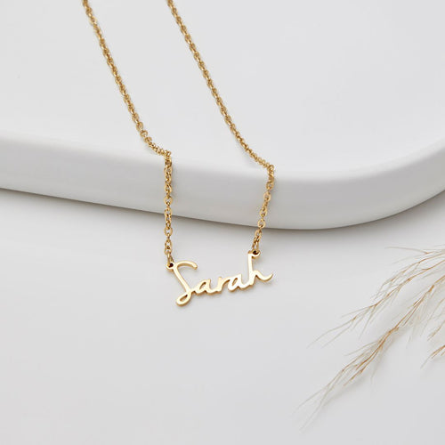 Pillar Bar Necklace - 18k Gold Vermeil