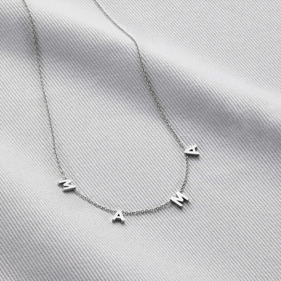 MAMA Letter Necklace - A Symbol of Empowerment | Mint & Lily