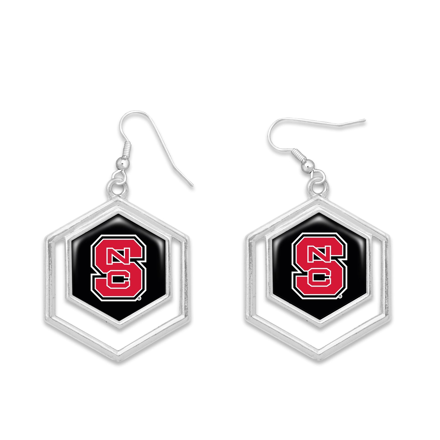 NC State Wolfpack Earrings – Mint & Lily