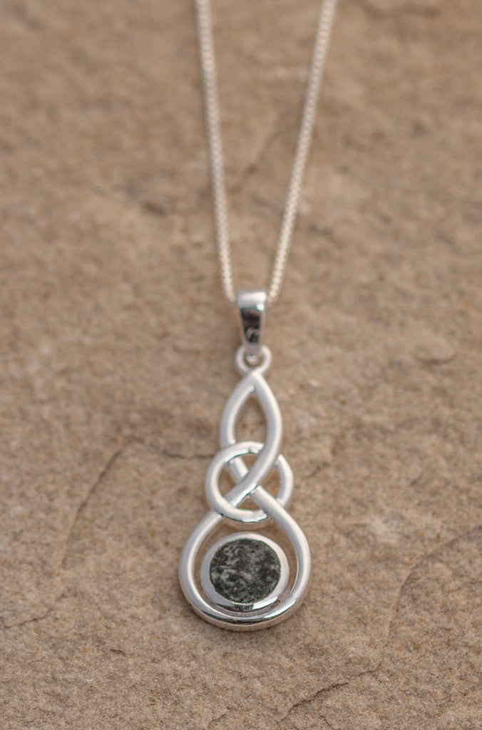 Celtic round knot pendant - Out of the Blue Jewellery