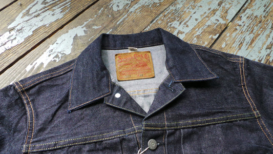 Interesting Levi's Vintage Clothing (LVC) 1953 Type 2 Raw Denim Jacket  Sample : r/rawdenim