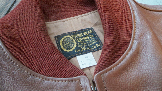 Levi's® Vintage Clothing 1940s Leather Coat Caramel