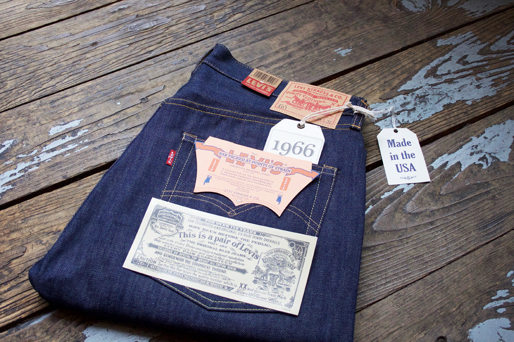 levi's vintage clothing 1966 501