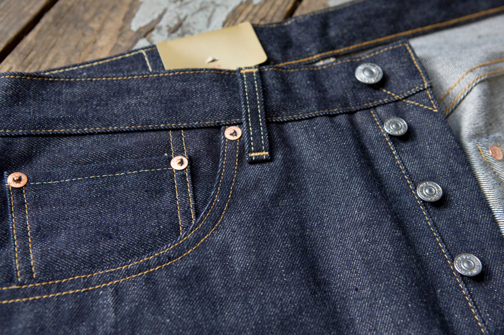 Levis 501 Raw Denim 1947 Red Selvedge | American Classics - American  Classics London