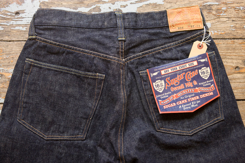 green selvedge jeans