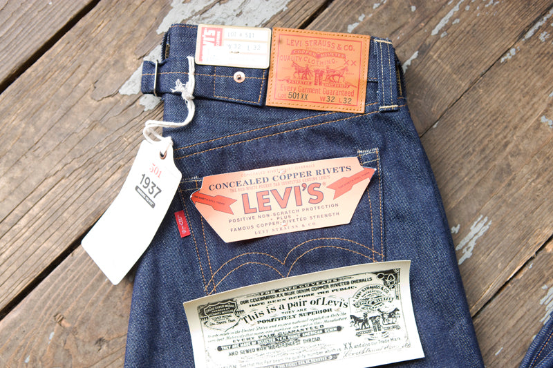 1937 levis 501xx