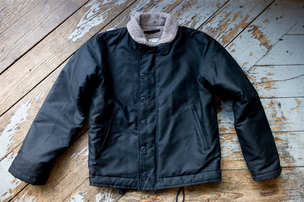 waxed deck jacket