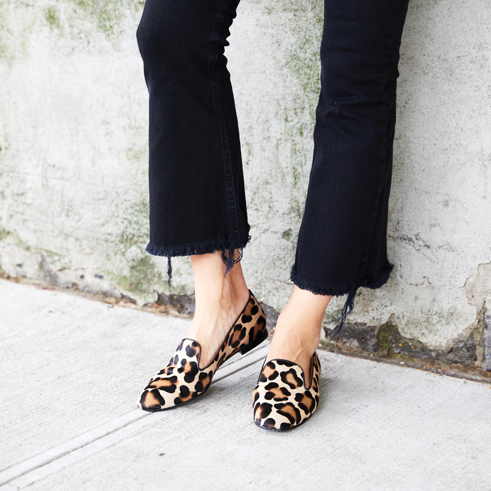 The Loafer - Leopard Haircalf