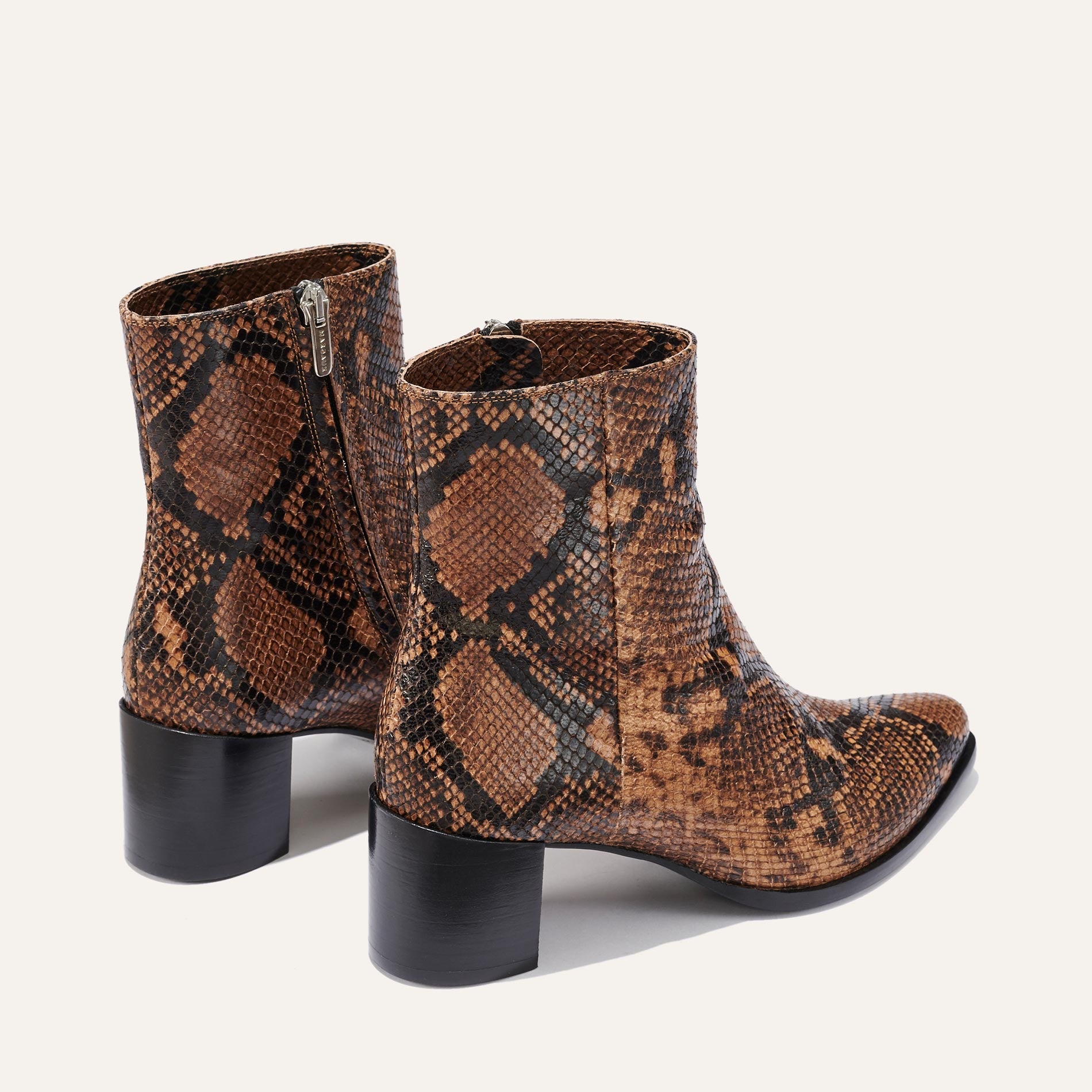 The Downtown Boot - Python Embossed