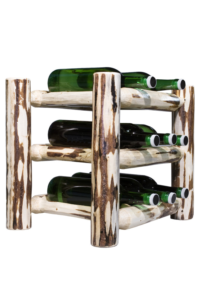 Montana Woodworks Collection Wood Countertop Wine Rack