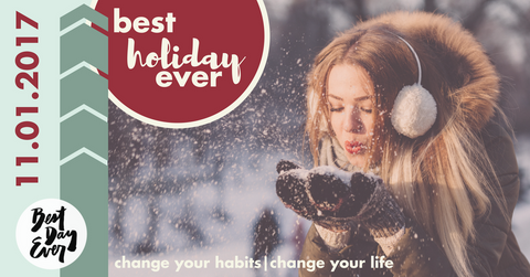 Sign up for the 21-day holiday challenge on the Best Day Ever blog.