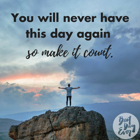 Inspirational quotes on the Best Day Ever blog.