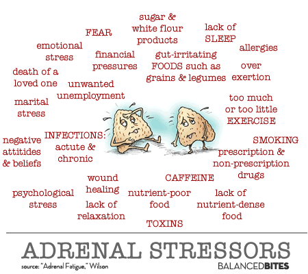 Information on adrenal fatigue on the Best Day Ever blog.