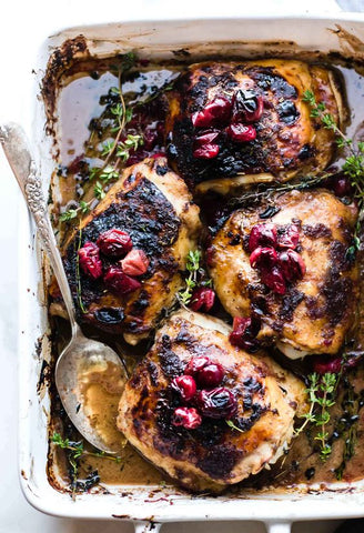 Cranberry and Balsamic Chicken recipe on the Best Day Ever blog.