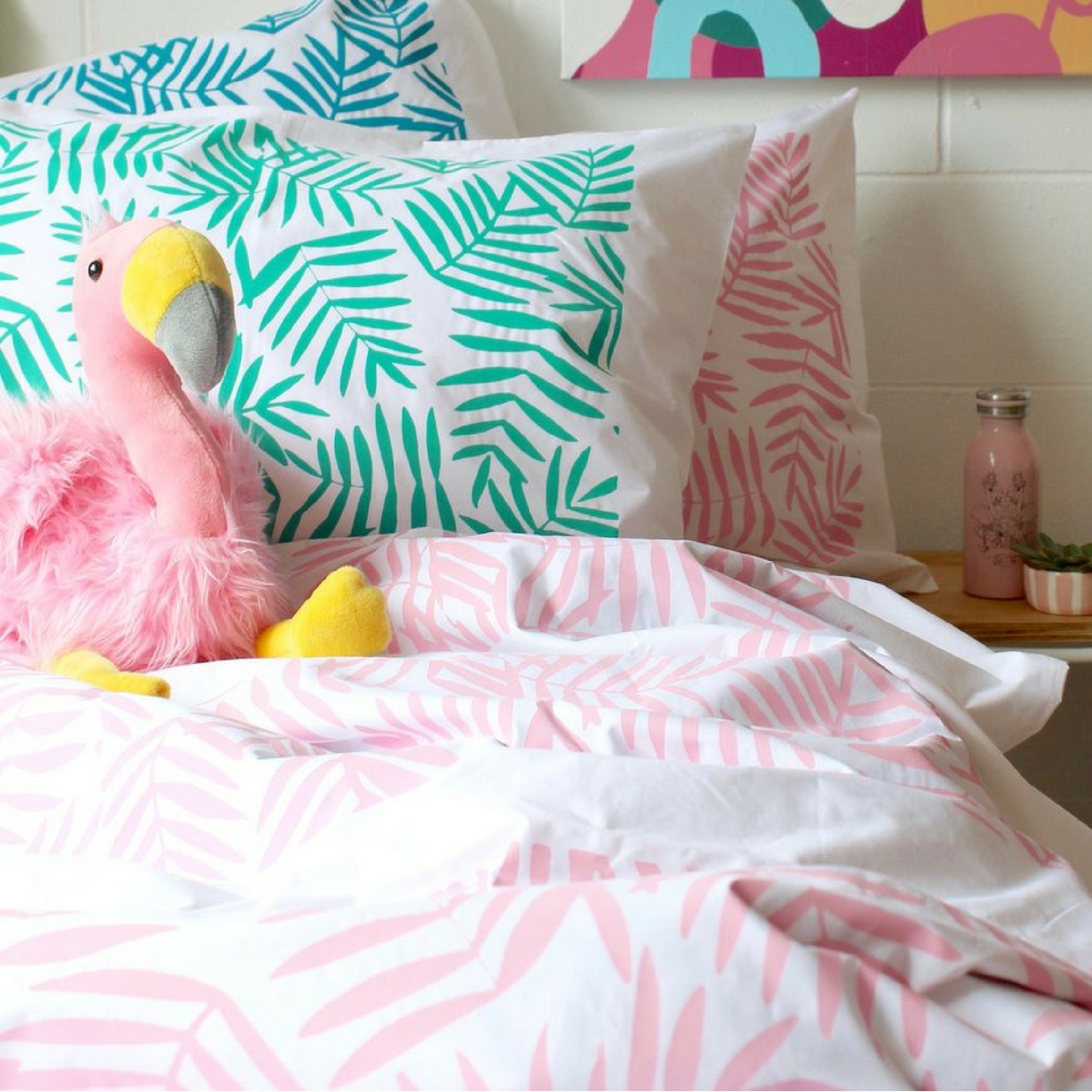 Paradise Pink Duvet Cover King Single Buy Online In Nz