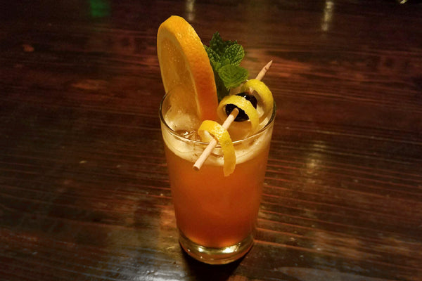 Spicy Pimm's Cup Cocktail