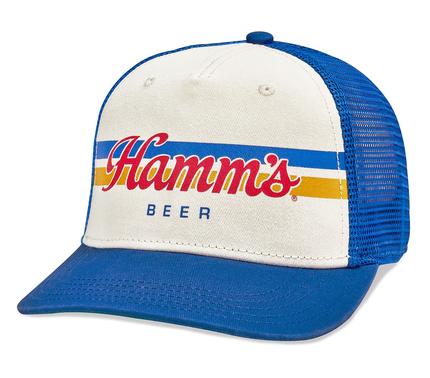 Hamms Beer Cotton Panel Trucker Cap