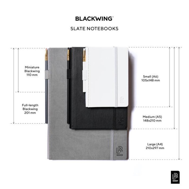 BLACKWING SLATE NOTEBOOK -Small Ruled