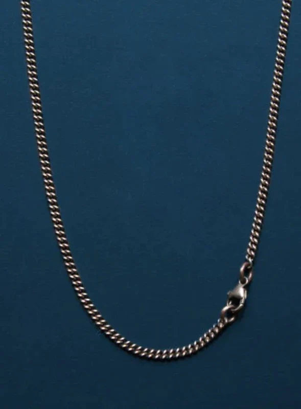 3.5mm black stainless steel cuban chain — WE ARE ALL SMITH