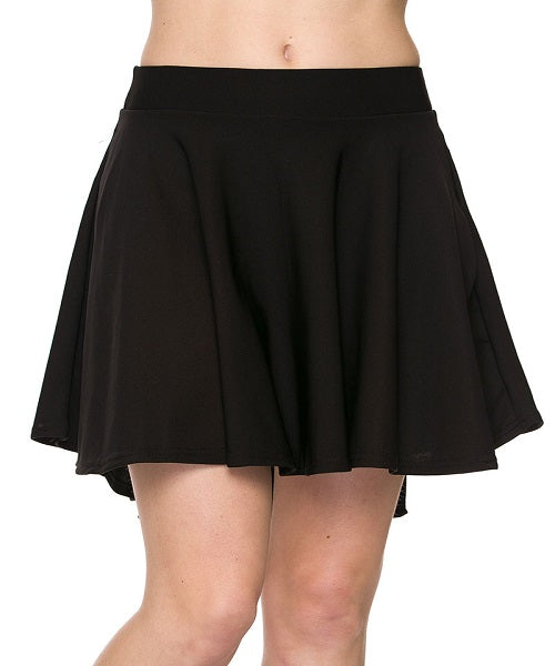 Download High Low Mini Scuba Skater Skirt - HYPNIQUE BOUTIQUE