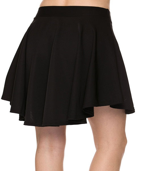 High Low Mini Scuba Skater Skirt – HYPNIQUE BOUTIQUE