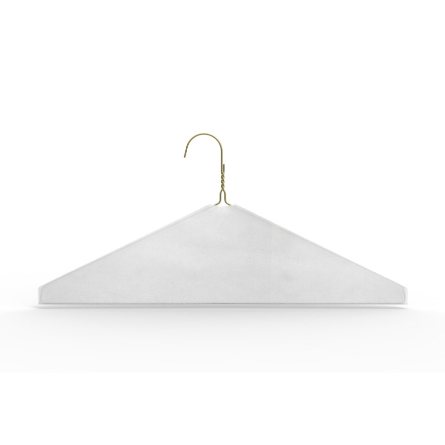 Fabricare Choice - Case of 500 White 18 Wire Shirt Hangers