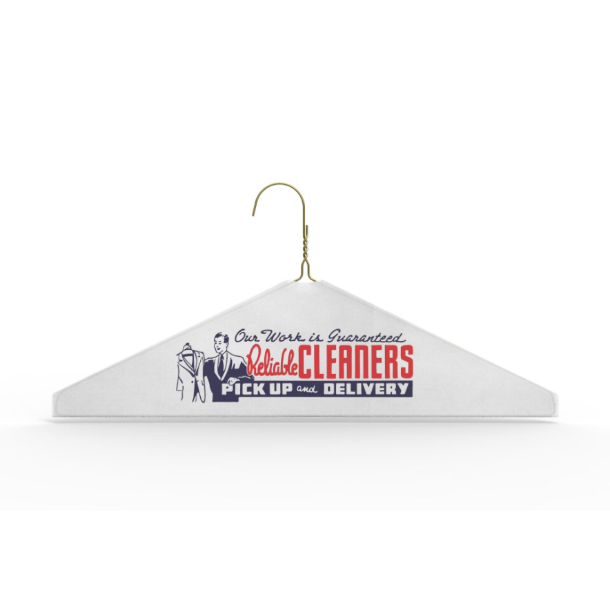 Commercial Grade Metal Children's Hangers - 13 Length/ 13 Gauge - 500/Box  - Gold