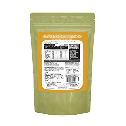 Nutriplato Dry Fruits Mix - Nuts and Pumpkin Seeds Mix, 340 g no-timer Delivers the goodness of green