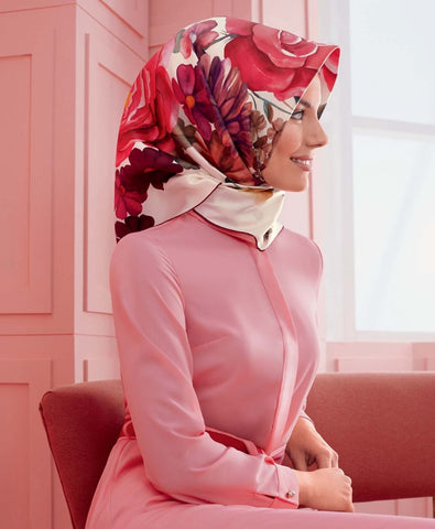 Armine Silk Twill Hijab