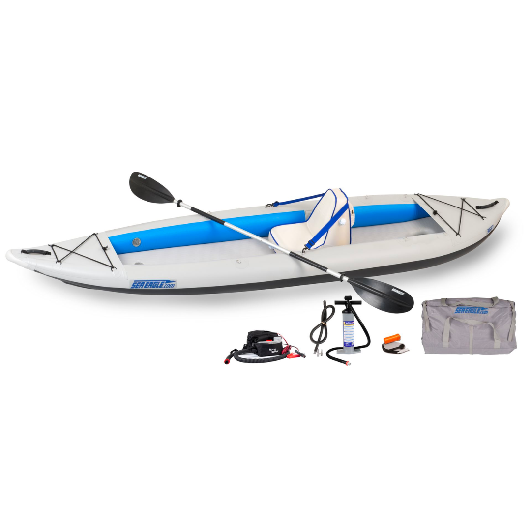 Buy Sea Eagle FastTrack Inflatable Kayak  Pro Angler Package Online - Kayak  Creek