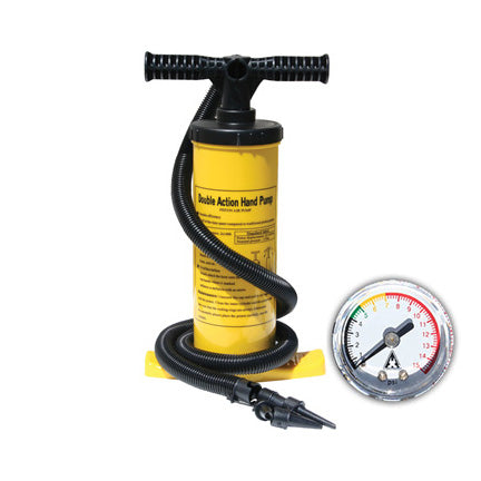 air hand pump with gauge