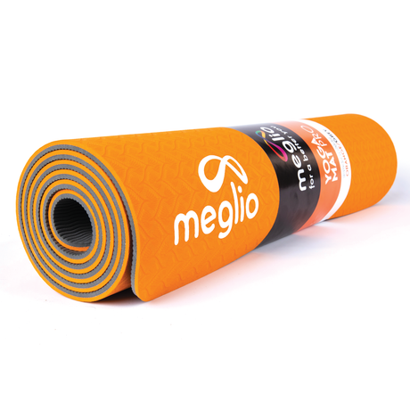 Yoga Mat Non-Slip With Carry Strap 10mm Thick – Meglio