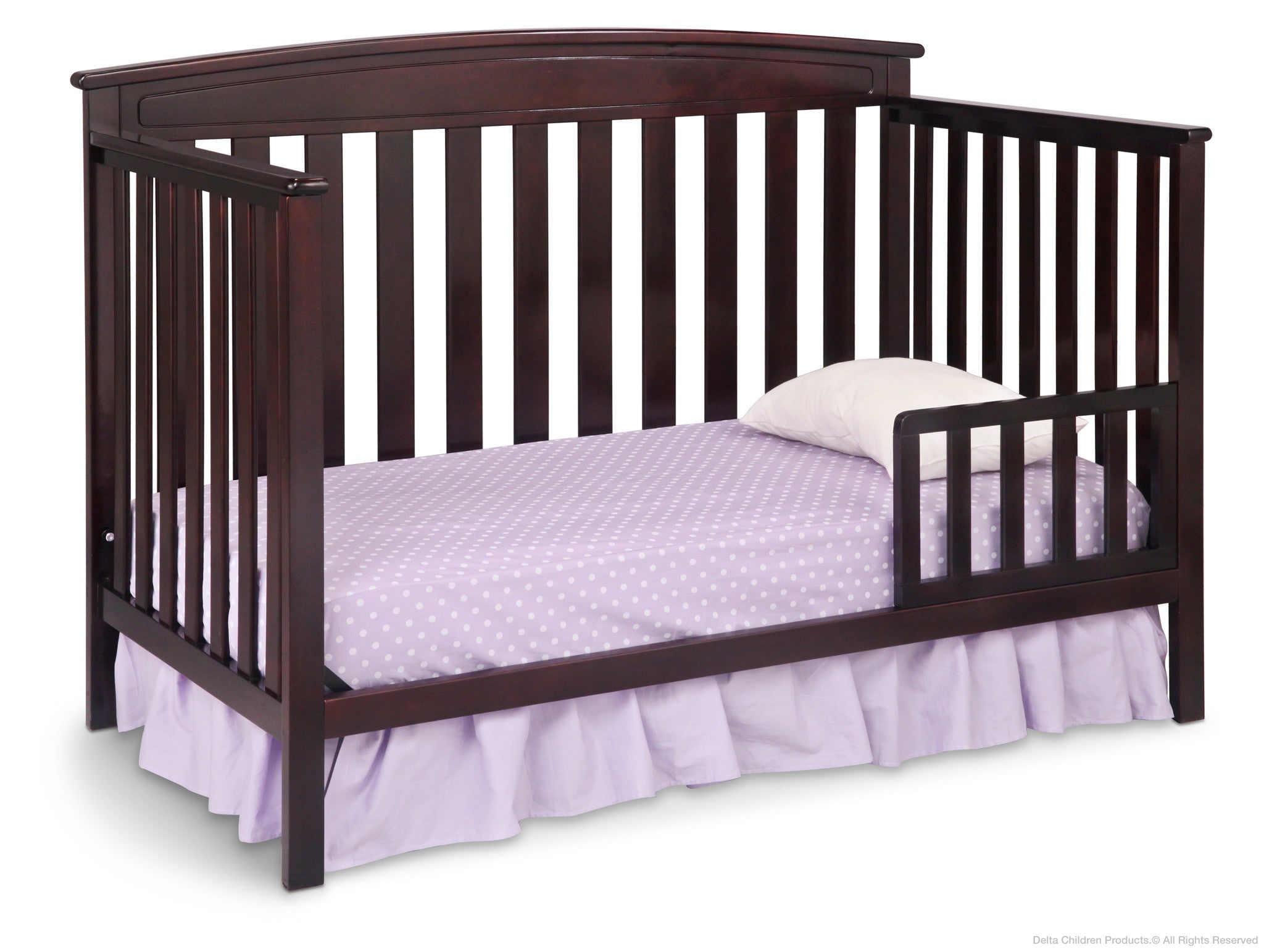 delta crib toddler rail