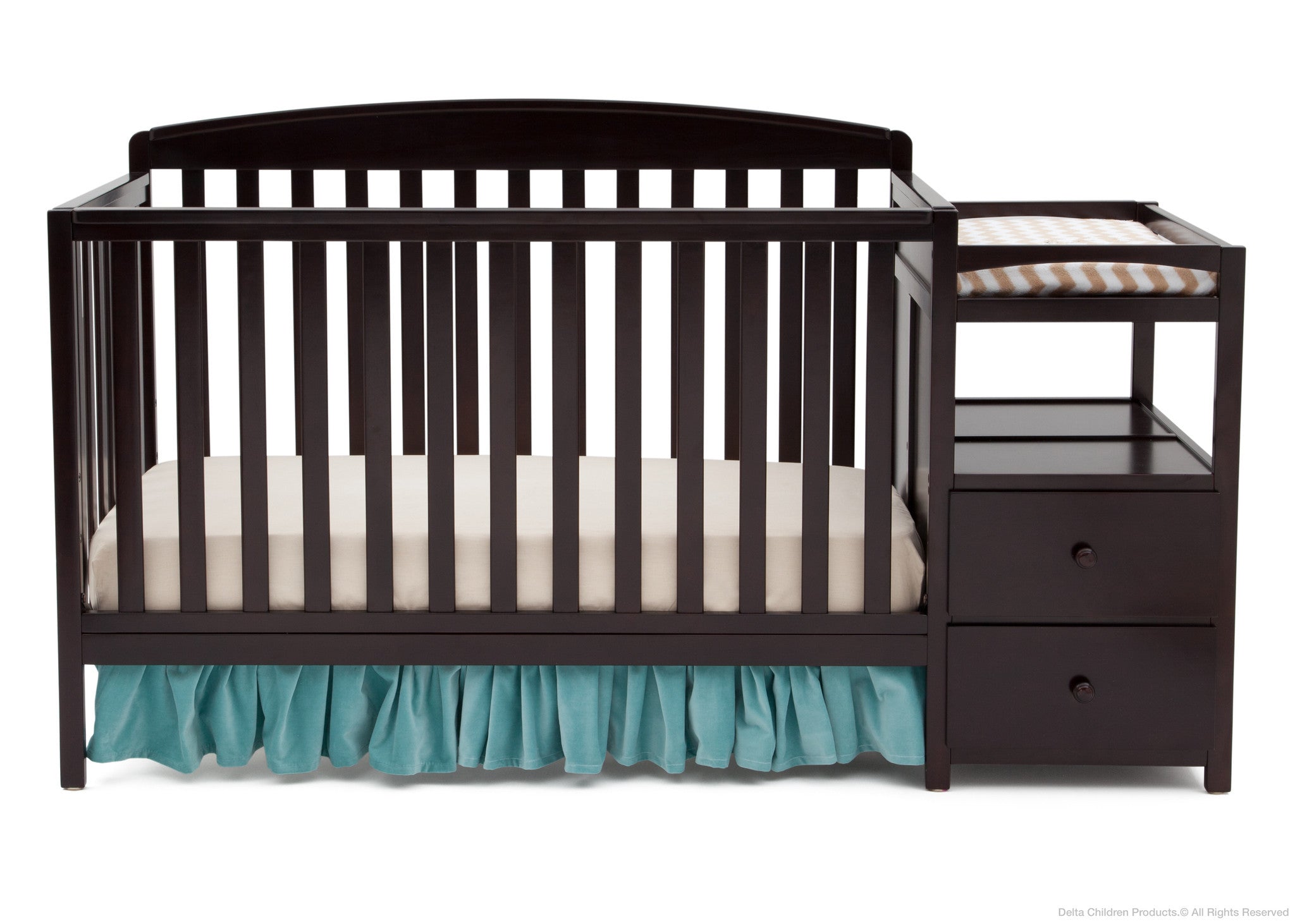 delta children crib and changer