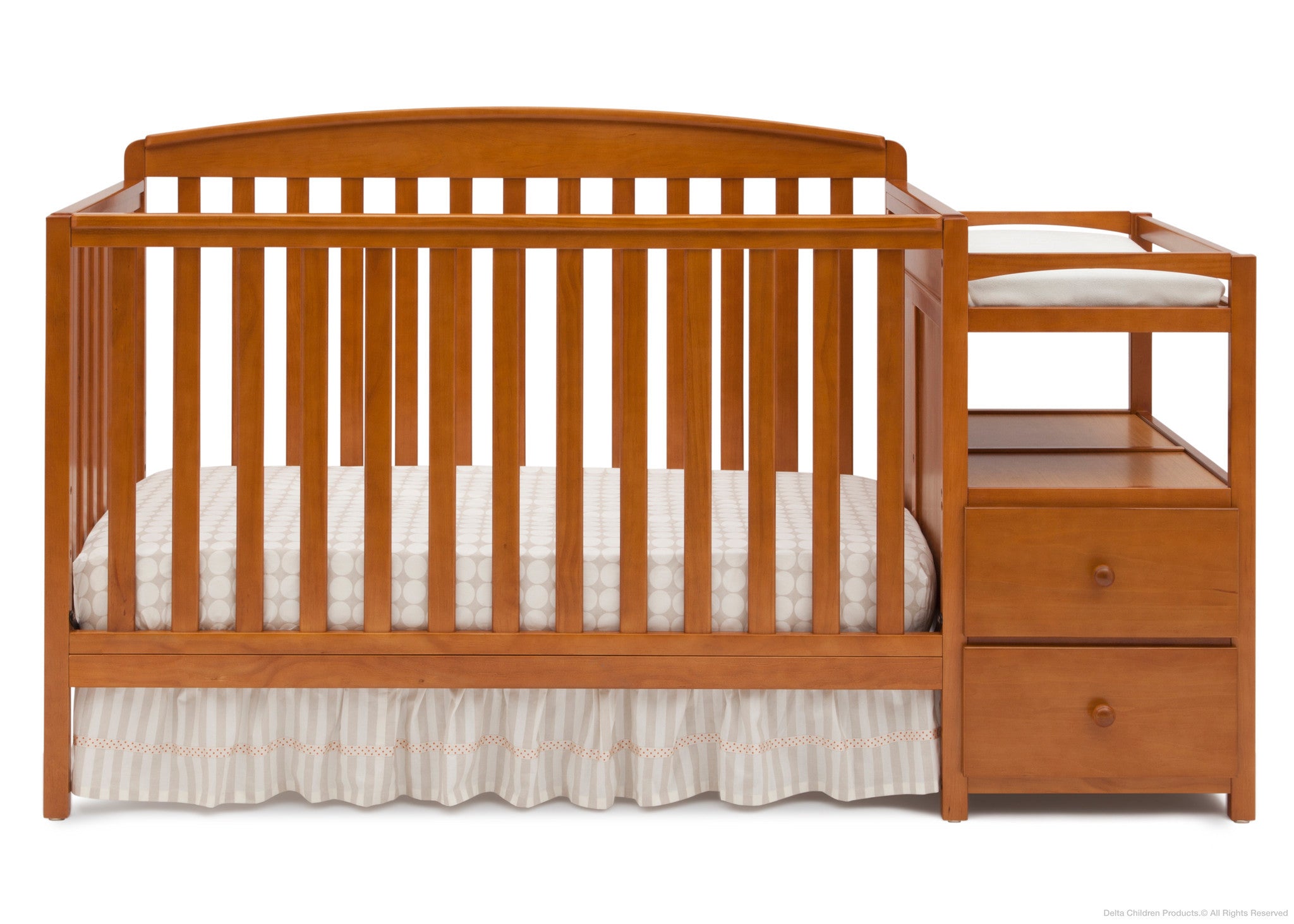 delta children royal convertible crib n changer