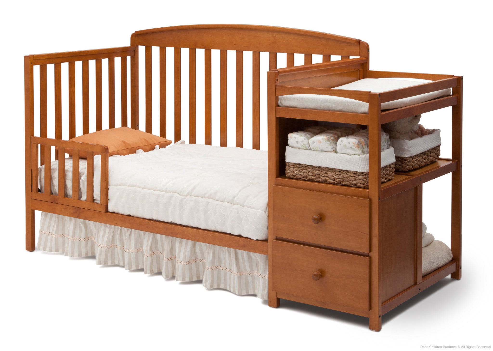 delta royal crib n changer