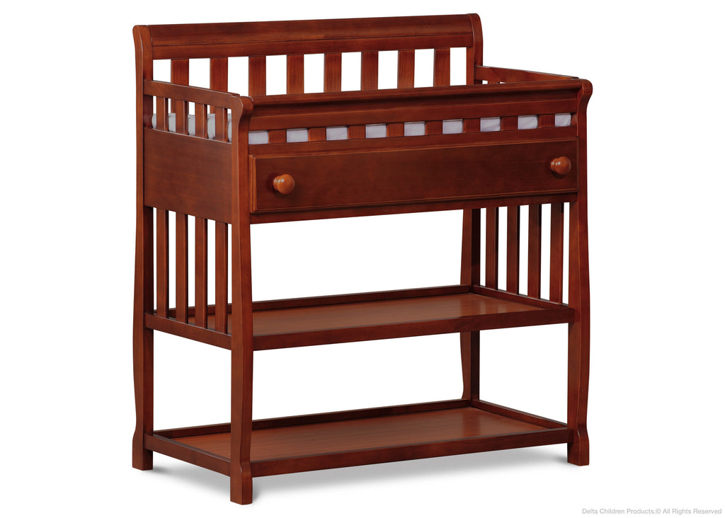 delta changing table with drawer