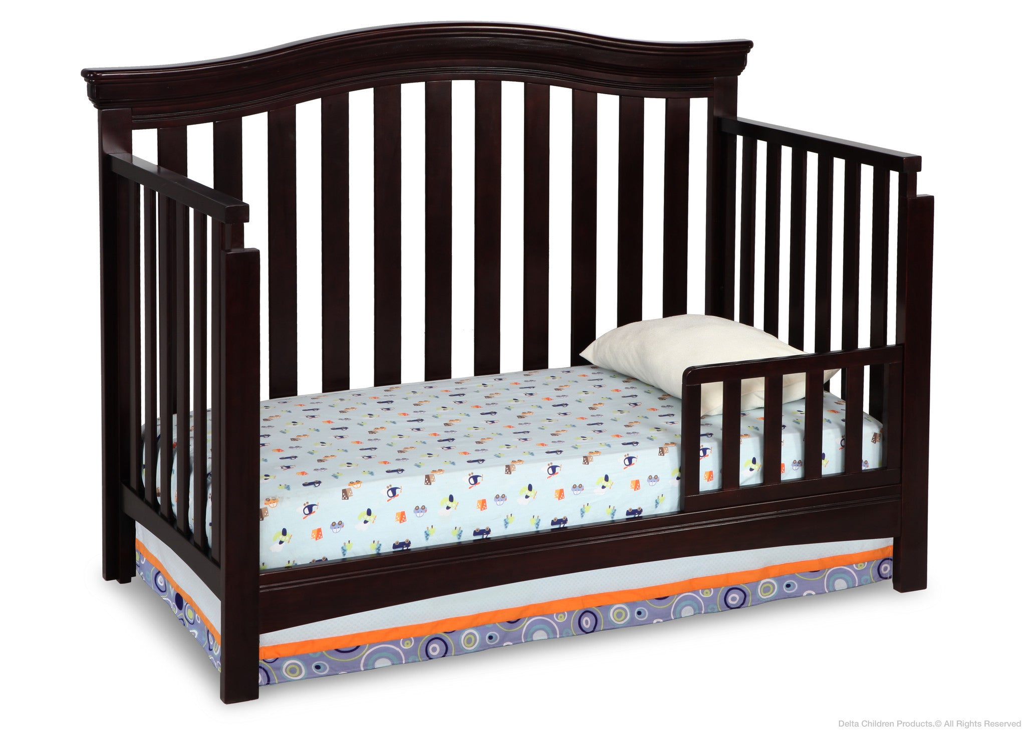 delta bennington crib toddler guard rail