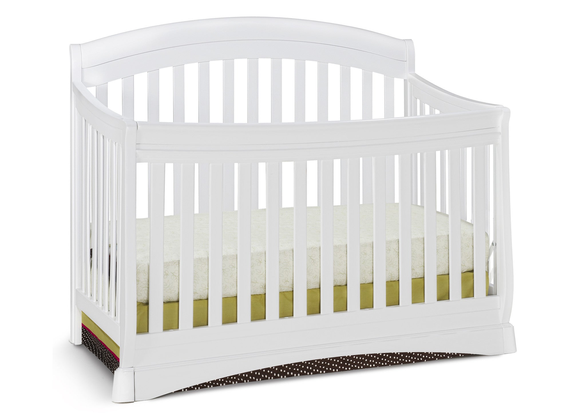 Solutions Curved 4 In 1 Crib Deltaplayground