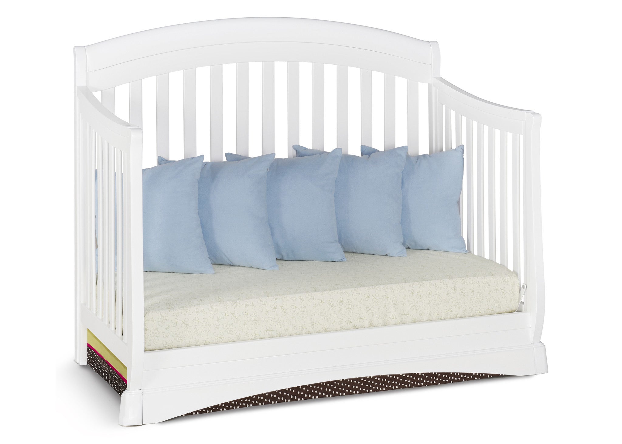 Solutions Curved 4 In 1 Crib Deltaplayground