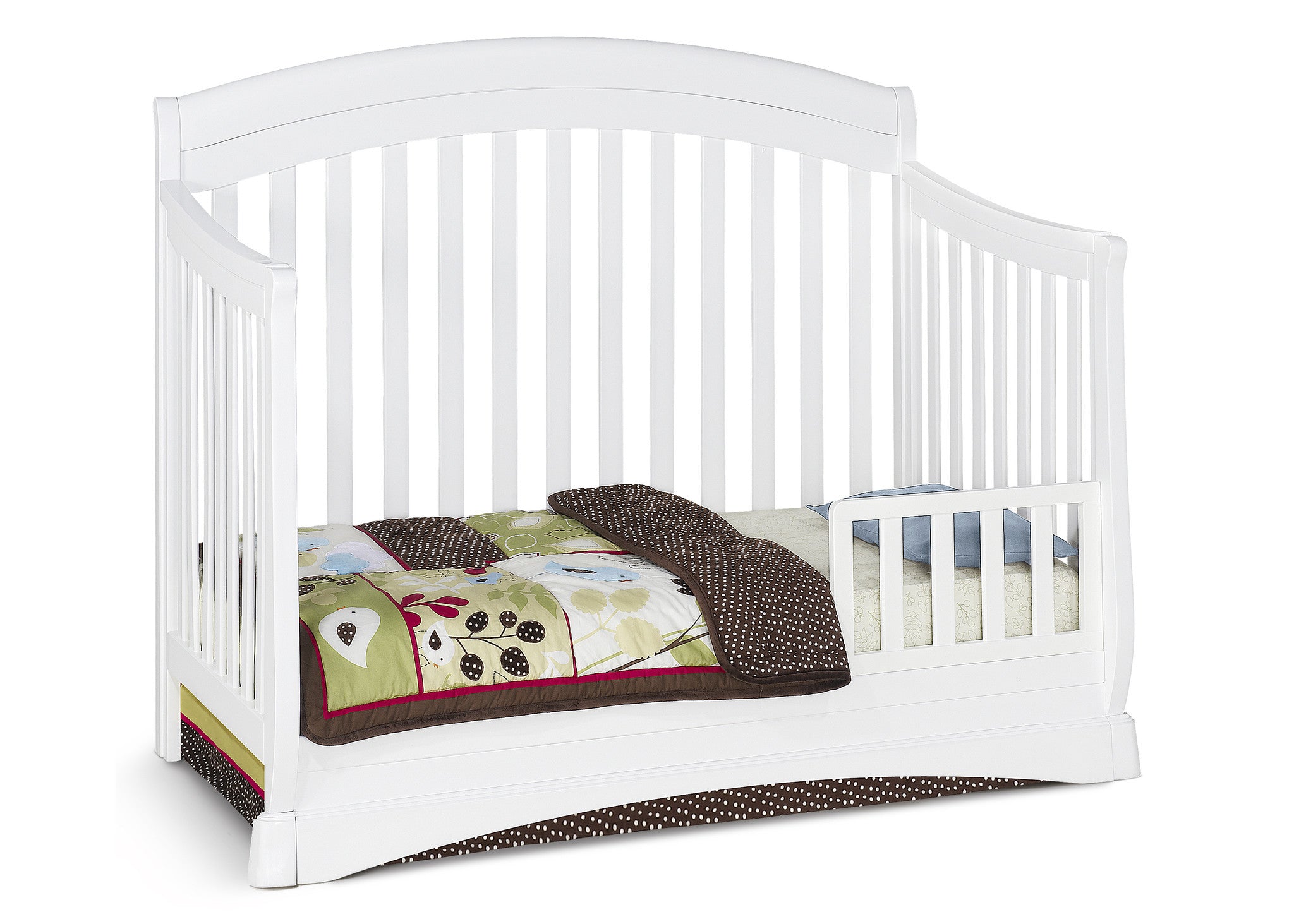 Solutions Curved 4 In 1 Crib Deltaplayground