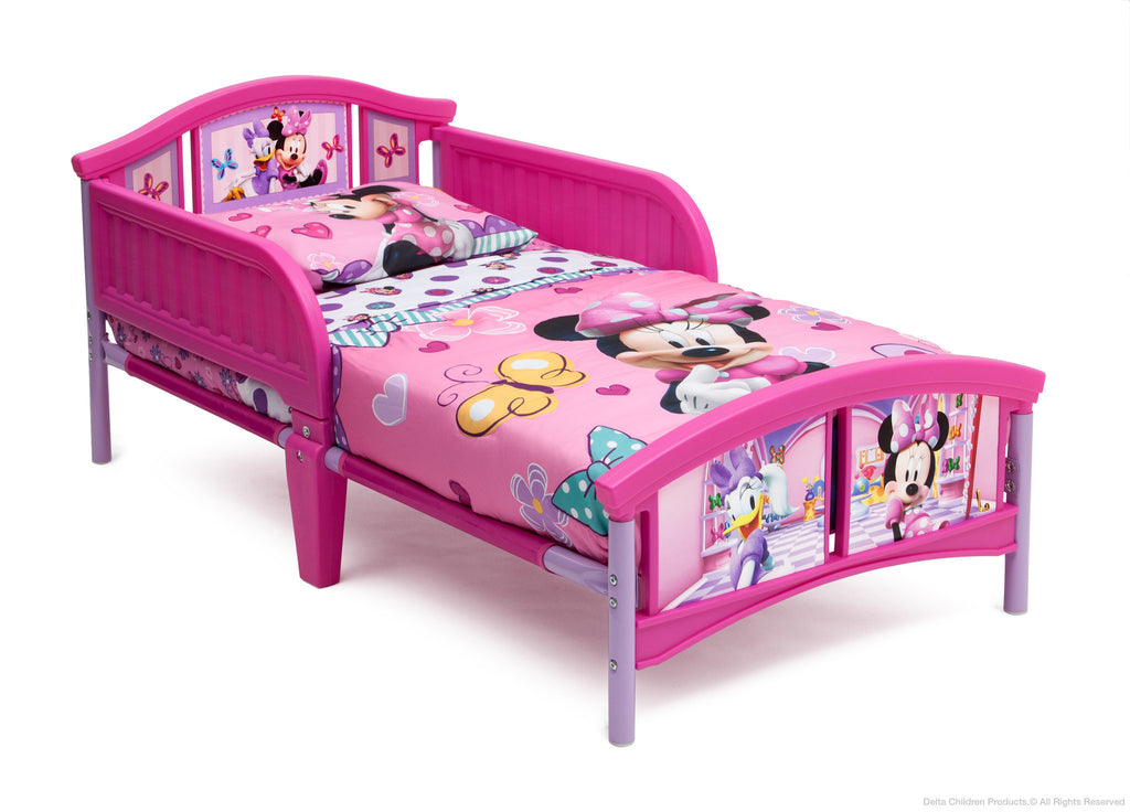 pink childrens bed
