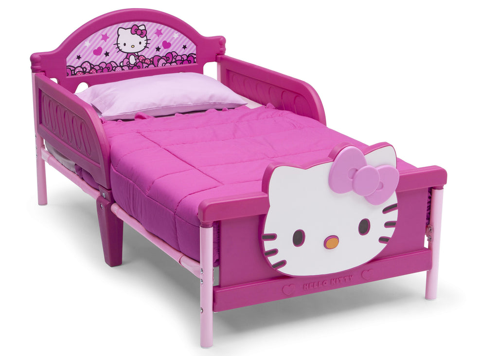 Verrassend Hello Kitty Plastic 3D Toddler Bed | deltaplayground RI-56