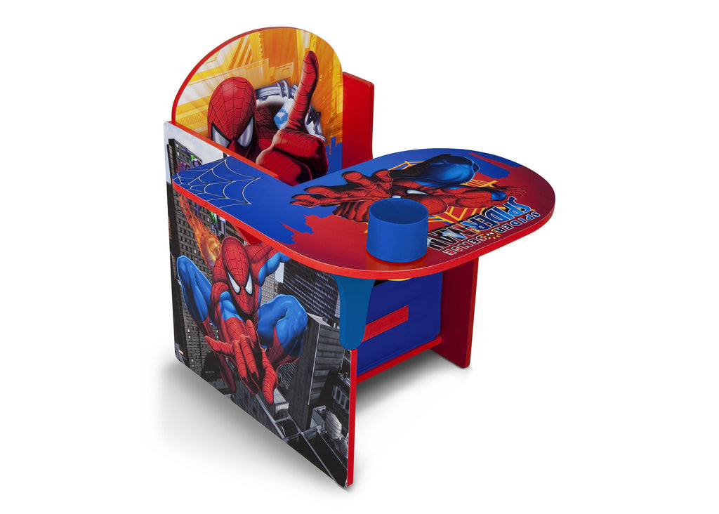 Spider Man Chair Desk With Storage Bin Deltaplayground